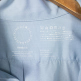 【Unisex S ブルー系】 Yamatomichi ( 山と道 ) バンブー シャツ Bamboo Shirt Morning Blue レーヨン ウェア トップス インナー シャツ ロングスリーブシャツ 化繊 z00050466 Morning Blue 化繊 - 【公式】2ndGEAR（セカンドギア）Webショップ【登山用品・アウトドア用品専門 買取販売店】