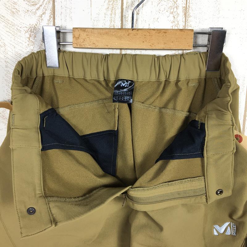 【Men's S ブラウン系】 Millet ( ミレー ) モンテ ローザ パンツ Monte Rosa Pant ソフトシェル 保温 秋冬向け MIV01810 Men's  ソフトシェル ロングパンツ ボトムス ウェア