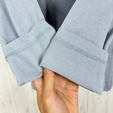 【Men's S グレー系】 Karrimor ( カリマー ) コンフォート ロング スリーブ ティー comfort L/S T ライトグレー ポリエステル ウェア トップス インナー シャツ ロングスリーブTシャツ クルーネック 化繊 z00058003 ラ