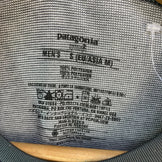 男士小号灰色 2013 Patagonia Capilene 2 轻盈圆领涤纶T恤，长袖，圆领