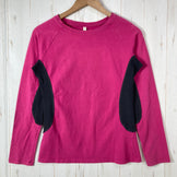 【Women's M ピンク系】 3rd Rock ( サードロック ) オーガニックコットン ロングスリーブティー Organic Cotton Longsleeve Tee オーガニックコットン ウェア トップス インナー シャツ ロングスリーブTシャツ クルーネ