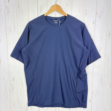 【Unisex M ブルー系】 Houdini ( フーディニ ) ウェザー ティー Weather Tee 159784 Bucket Blue z00058221 Bucket Blue 化繊 ショートスリーブTシャツ クルーネック インナー シャツ トップス