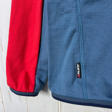 Men's Medium Navy Millet Trilogy Lightgrid Hoodie, Polartec Power Grid fleece jacket (z00055201).