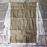 Montbell Moonlight 1 Ground Sheet, Polyethylene, One Size, Silver, 1122315, Waterproof, for Tents and Camping Gear