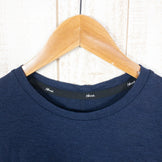 【Men's L ネイビー系】 Nanga ( ナンガ ) メリノウール インナー ロングスリーブ ティー Merino Wool Long Sleeve Tee メリノウール Asian Men's ウール ロングスリーブTシャツ クルーネック インナー シャツ - 【公式】2ndGEAR（セカンドギア）Webショップ【登山用品・アウトドア用品専門 買取販売店】