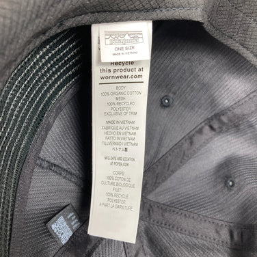 【OneSize ブラック系】 2025 Patagonia ( パタゴニア ) フライ キャッチャー ハット Fly Catcher Hat FZIN コットン ウェア ウェア小物 ヘッドウェア キャップ z00057323 FZIN キャップ ヘッドウェア ウェ