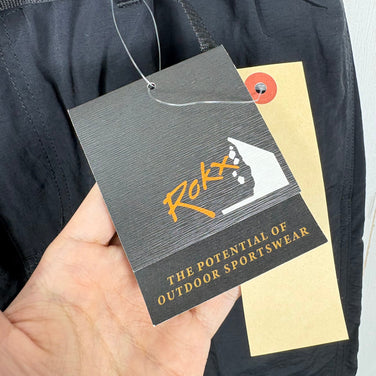 【男士 M 黑色系】Rokx ( 乐克斯 ) 干爽易穿七分裤 Dry E-Z Crops RXMS242017 R19 BLACK z00056147 R19 BLACK 长裤 裤装 服装