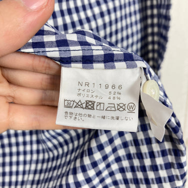 【Men's M ネイビー系】 The North Face ( ザ・ノースフェイス ) ロング スリーブ ヒデン バリー シャツ L/S Hidden Valley Shirt ナイロン ウェア トップス インナー シャツ ロングスリーブシャツ 化繊 z00054