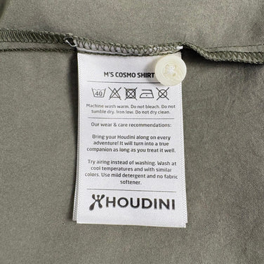 【Men's M グリーン系】 Houdini ( フーディニ ) コスモ シャツ Cosmo Shirt ポリエステル ウェア トップス インナー シャツ ショートスリーブシャツ 化繊 z00059052  化繊 ショートスリーブシャツ インナー シャツ トップス