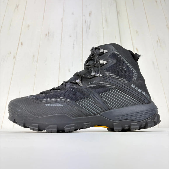 【Men's 26.0cm ブラック系】 Mammut ( マムート ) デュカン 2 ハイ ゴアテックス Ducan II High GTX Men GORE-TEX Vibram Flextron フットウェア トレッキングブーツ z00061325  トレッキングブーツ