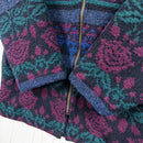 【Unisex S ネイビー系】 1980s Woolrich ( ウールリッチ ) ネイティブ ウール フーデッド ジャケット ビンテージ オリジナル 入手困難 ウール ウェア トップス アウター ジャケット ウール z00052829  ウール アウター ジャケッ-5