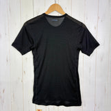 【Men's M ブラック系】 Finetrack ( ファイントラック ) ドライレイヤー ベーシックT ポリエステル ウェア トップス インナー シャツ ショートスリーブTシャツ クルーネック 化繊 z00057919  化繊 ショートスリーブTシャツ クルーネ