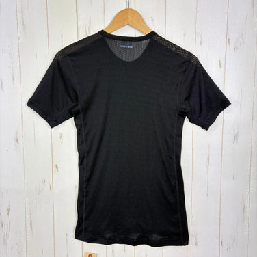 【Men's M ブラック系】 Finetrack ( ファイントラック ) ドライレイヤー ベーシックT ポリエステル ウェア トップス インナー シャツ ショートスリーブTシャツ クルーネック 化繊 z00057919  化繊 ショートスリーブTシャツ クルーネ