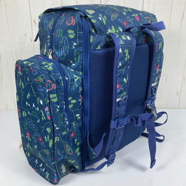 【OneSize ネイビー系】 Coleman ( コールマン ) トレックパック Trek Pack キャンプマップ ポリエステル バッグ ストレージ バックパック 容量【30L～54L】 z00055185 キャンプマップ 容量【30L～54L】 バックパック