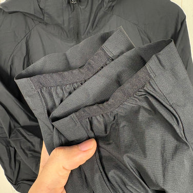 【Men's M ブラック系】 Mountain Hardwear ( マウンテンハードウェア ) コア エアシェル フーディ Kor AirShell Hoody OM3845 010 z00056047 010 ウィンドシェル アウター ジャケット トップス ウ