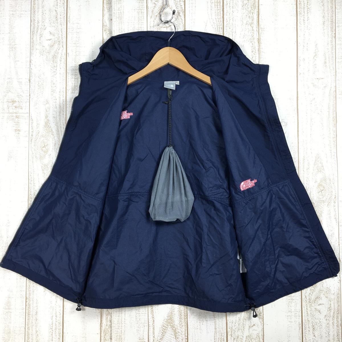 【Women's L ネイビー系】 The North Face ( ザ・ノースフェイス ) コンパクト ジャケット Compact Jacket ウィンドシェル フーディ NPW21430 Asian Women's  ウィンドシェル アウター ジャケット トップス