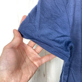 【Men's XS ネイビー系】 Icebreaker ( アイスブレーカー ) メリノ150テックライトIIIショートスリーブティー メリノウール ウェア トップス インナー シャツ ショートスリーブTシャツ クルーネック ウール z00054307  ウール ショ