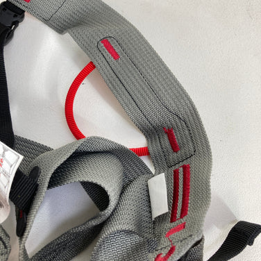 【Unisex S グレー系】 Zeropoint By Montbell ( ゼロポイント By モンベル ) L.W. シット ハーネス L.W. Sit Harness アルパインクライミング用 軽量ハーネス ナイロン ロッククライミングギア z0006096