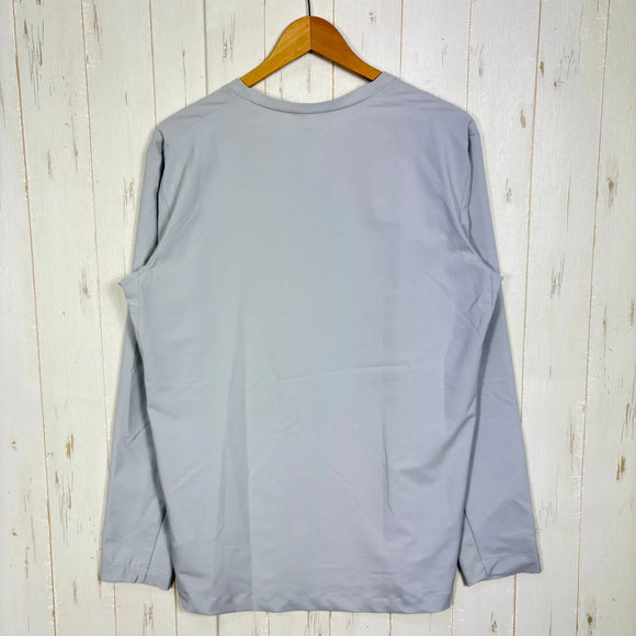 【Men's M グレー系】 Houdini ( フーディニ ) メンズ カバークルー ロングスリーブ M's Cover Crew Long Sleeve 258694 ground grey z00058227 ground grey 化繊 ロングスリーブTシ