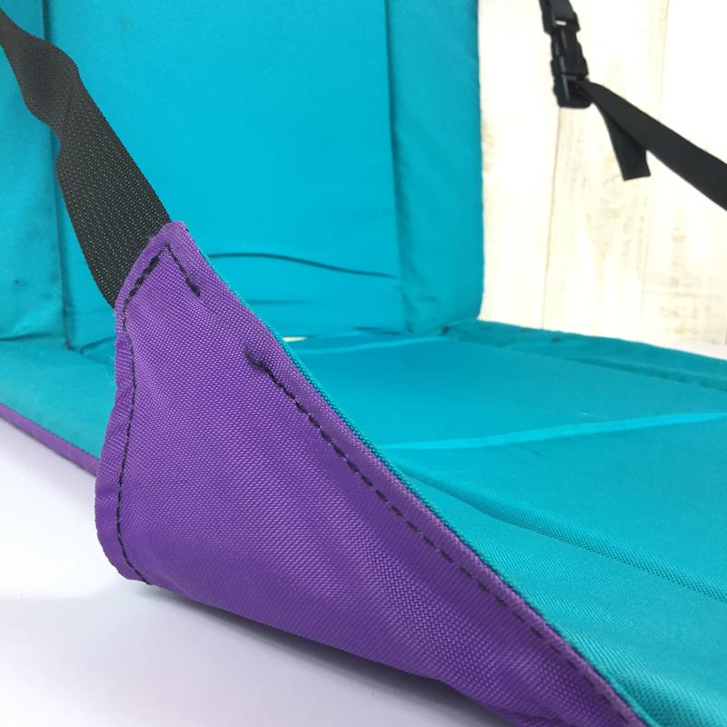 [One Size Purple] Crazy Creek Regular Chair Ground Chair Old Logo ACE Square Buckle Purple x Turquoise Chair Camping Furniture Camping Gear