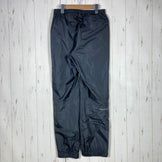 Men's Small Black Outdoor Research Helium Rain Pants, Nylon Rainwear Bottoms, Long Pants with Rain Shell (z00054471)