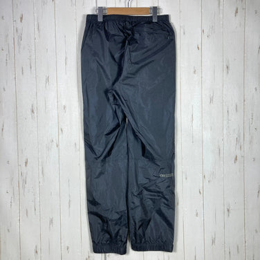Men's Small Black Outdoor Research Helium Rain Pants, Nylon Rainwear Bottoms, Long Pants with Rain Shell (z00054471)