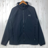 【Men's L ブラック系】 Millet ( ミレー ) マグマ シールド ジャケット Magma Shield Jacket ポリエステル ウェア トップス アウター ジャケット フリース z00058569  フリース アウター ジャケット トップス ウェア