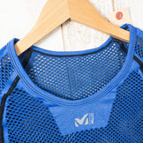 【Men's L/XL ブルー系】 Millet ( ミレー ) ドライナミック メッシュ ショートスリーブ ポリプロピレン ウェア トップス インナー シャツ ショートスリーブTシャツ クルーネック 化繊 z00051053 化繊 ショートスリーブTシャツ クルーネ - 【公式】2ndGEAR（セカンドギア）Webショップ【登山用品・アウトドア用品専門 買取販売店】
