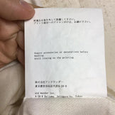 【Unisex XS アイボリー系】And Wander ( アンドワンダー ) サーモライト ネル チュニック Thermolite Nel Tunic フランネル シャツ 574-0283101 Unisex コットン ロングスリーブシャツ インナー シャツ トップス ウェア - 【公式】2ndGEAR（セカンドギア）Webショップ【登山用品・アウトドア用品専門 買取販売店】