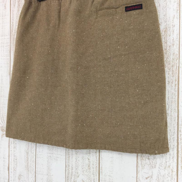 【Women's S ベージュ系】 Gramicci ( グラミチ ) ウール G スカート ウールツイード 台形スカート GLSK-12F002 Women's スカート ボトムス ウェア - 【公式】2ndGEAR（セカンドギア）Webショップ【登山用品・アウトドア用品専門 買取販売店】