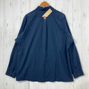 【Unisex XL ネイビー系】 Yamatomichi ( 山と道 ) ユーエル シャツ UL Shirt ポリエステル ウェア トップス インナー シャツ ロングスリーブシャツ 化繊 z00060120  化繊 ロングスリーブシャツ インナー シャツ トップス ウ-2