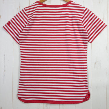 【Women's S アイボリー系】 The North Face ( ザ・ノースフェイス ) マキシフレッシュ ショートスリーブ ボーダー ポリエステル ウェア トップス インナー シャツ ショートスリーブTシャツ クルーネック コットン z00052016 コットン - 【公式】2ndGEAR（セカンドギア）Webショップ【登山用品・アウトドア用品専門 買取販売店】