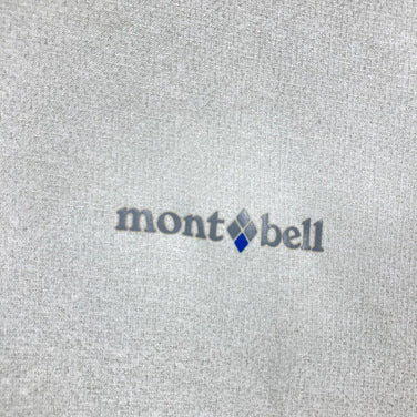 Montbell Wickron ZEO T Men's Size L Ivory - Polyester Short Sleeve Crew Neck T-Shirt, Synthetic Fiber, Short Sleeve T-Shirt, Crew Neck, Synthetic Fiber, z00053625