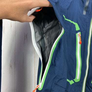 男式 M 海军蓝 Marvel Peak by Phenix Clamber 3L 夹克，Dryvent 防水透气 Alpine 硬壳连帽衫，PM612