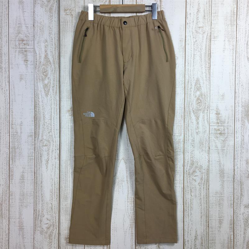 【Women's L ベージュ系】 The North Face ( ザ・ノースフェイス ) アルパイン ライト パンツ Alpine Light Pant ソフトシェル NTW52927 Asian Women's  ソフトシェル ロングパンツ ボトムス ウェア