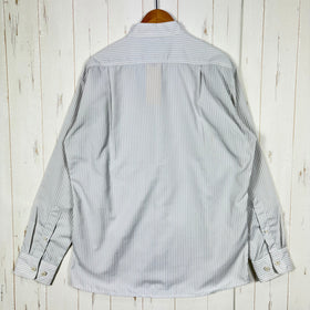 【Men's S グレー系】 Montbell ( モンベル ) WIC. ライト スタンドカラー シャツ Wickron Light Stand Collar Shirt 吸汗速乾 UVカット ポリエステル ウェア トップス インナー シャツ ロングスリーブシャ - 0