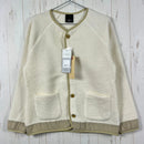 【Unisex OneSize ホワイト系】 Axesquin ( アクシーズクイン ) モディファイド ウール ボア カーディガン modified Wool Boa Cardigan 321079 OFF WHITE z00055919 OFF WHITE ウール アウター-1
