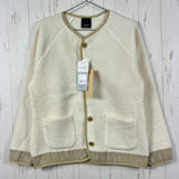 【Unisex OneSize ホワイト系】 Axesquin ( アクシーズクイン ) モディファイド ウール ボア カーディガン modified Wool Boa Cardigan 321079 OFF WHITE z00055919 OFF WHITE ウール アウター