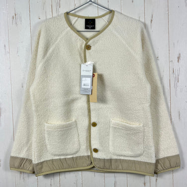 【Unisex OneSize ホワイト系】 Axesquin ( アクシーズクイン ) モディファイド ウール ボア カーディガン modified Wool Boa Cardigan 321079 OFF WHITE z00055919 OFF WHITE ウール アウター