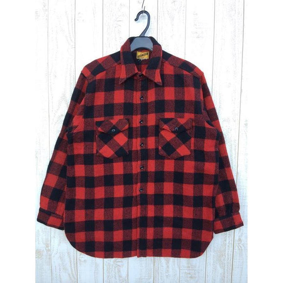 【Men's 16 レッド系】 フロストプルーフ Frostproof 40S ウールシャツ ビンテージ Men's RB レッド×ブラック ウール ロングスリーブシャツ インナー シャツ トップス ウェア - 【公式】2ndGEAR（セカンドギア）Webショップ【登山用品・アウトドア用品専門 買取販売店】