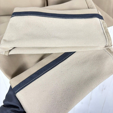 Janeriver Women's Large Beige Straight Knit Pants, Polyester, Softshell, z00055050