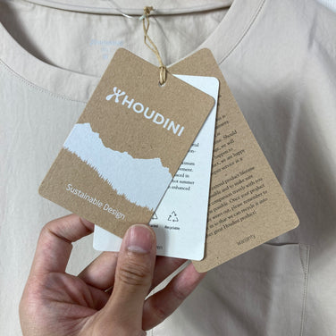【Men's M ベージュ系】 Houdini ( フーディニ ) カバー クルー Cover Crew Foggy Mountain ポリエステル ウェア トップス インナー シャツ ロングスリーブTシャツ クルーネック 化繊 z00059718 Foggy Mo