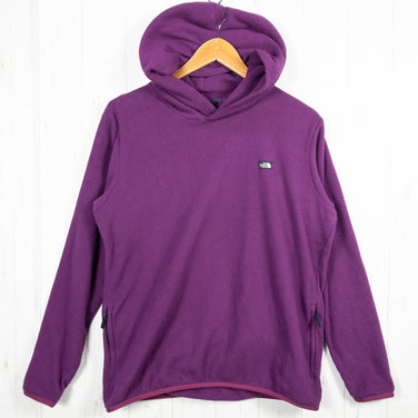 The North Face 男式超细羊毛连帽衫，尺码 M（紫色），涤纶，外套，夹克，羊毛，z00052906