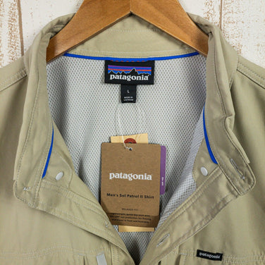 【Men's L ベージュ系】 2020 Patagonia ( パタゴニア ) ソル パトロール II ショート Sol Patrol ⅡShirt ELKH / El Cap Khaki 入手困難 ポリエステル ウェア トップス インナー シャツ ショートスリー - 【公式】2ndGEAR（セカンドギア）Webショップ【登山用品・アウトドア用品専門 買取販売店】
