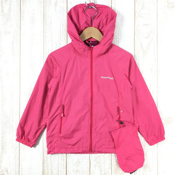 【Kid's 120 ピンク系】 Montbell ( モンベル ) ライトシェルパーカ Kid'S ウィンドシェル ジャケット フーディ 1106626 Asian Kid's Pk ウィンドシェル アウター ジャケット トップス ウェア - 【公式】2ndGEAR（セカンドギア）Webショップ【登山用品・アウトドア用品専門 買取販売店】