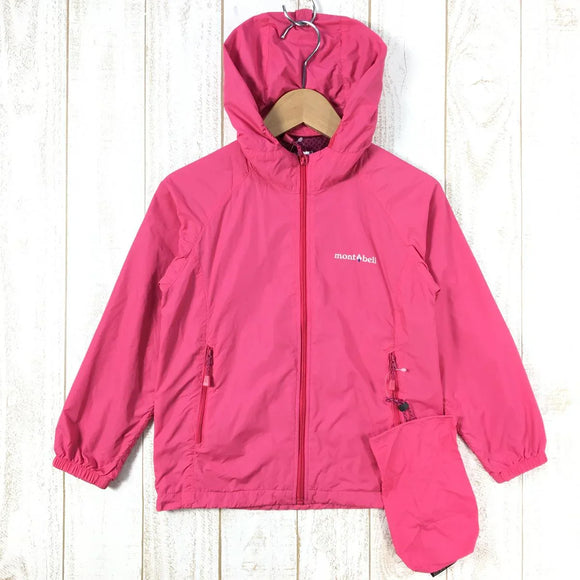 【Kid's 120 ピンク系】 Montbell ( モンベル ) ライトシェルパーカ Kid'S ウィンドシェル ジャケット フーディ 1106626 Asian Kid's Pk ウィンドシェル アウター ジャケット トップス ウェア - 【公式】2ndGEAR（セカンドギア）Webショップ【登山用品・アウトドア用品専門 買取販売店】