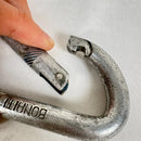 【OneSize シルバー系】 1970s BONAITI（ボナイティ／ボナッティ） ヴィンテージ D型カラビナ 4点セット Vintage D Carabiner 4-Piece Set イタリア製 D型 カラビナ 4点 ロッククライミングギア z00061780-4
