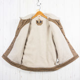 Men's Small Beige 2019 Patagonia Pile Lined Trucker Jacket (MJVK) - Discontinued Model, Hard to Find - Corduroy and Organic Cotton Top