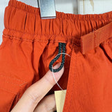 [Men's S Orange] Yamatomichi 5-Pocket Shorts Terracotta Nylon Wear Bottoms Shorts z00057609 Terracotta