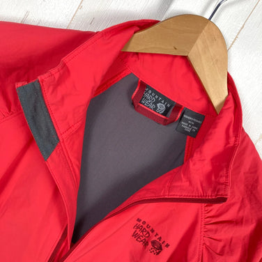 Mountain Hardwear Women's Medium Pink Stretch Windshell Jacket, Nylon, Windshell Vest, z00053748